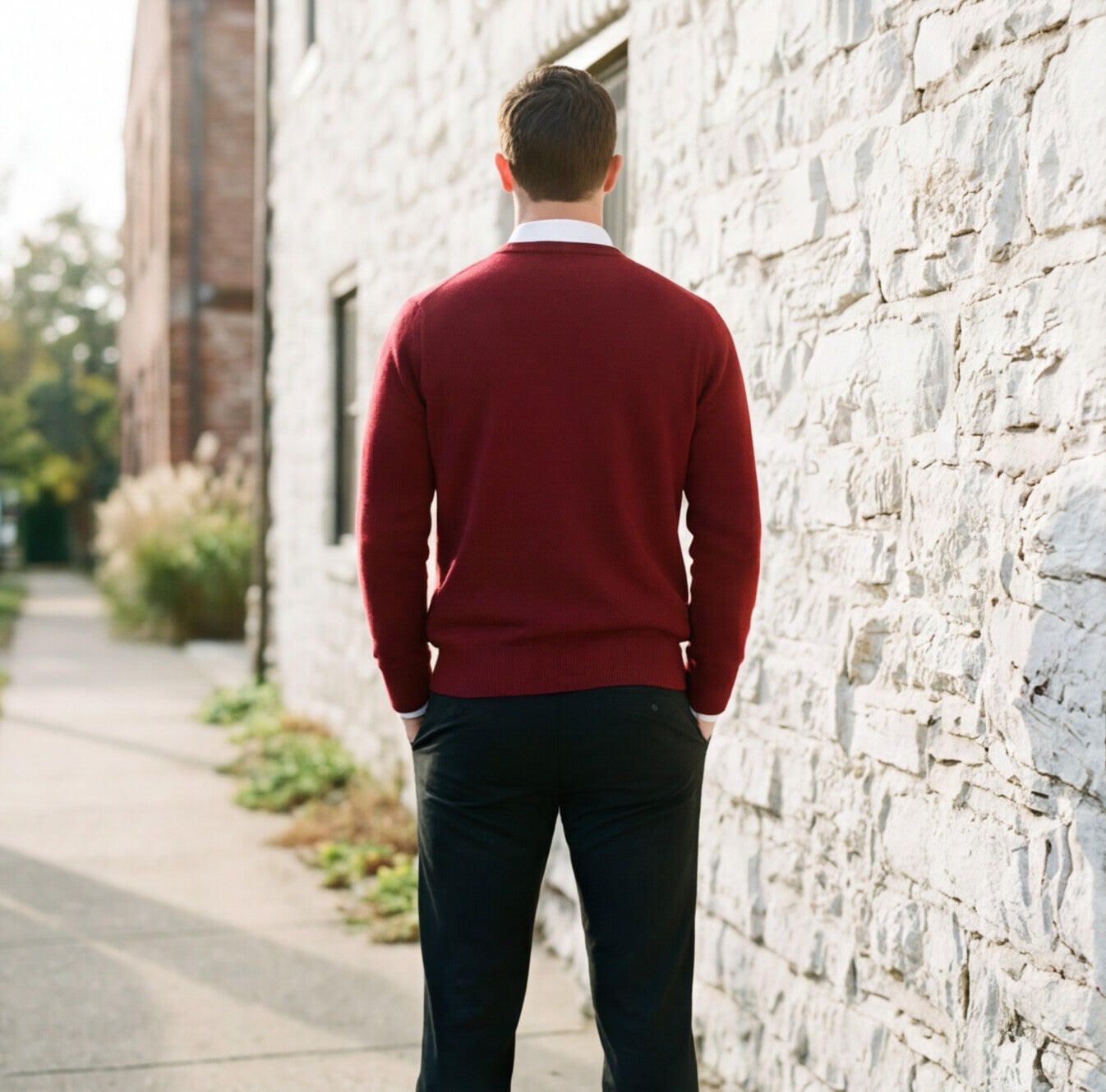 Comfortable Crew Neck Sweater