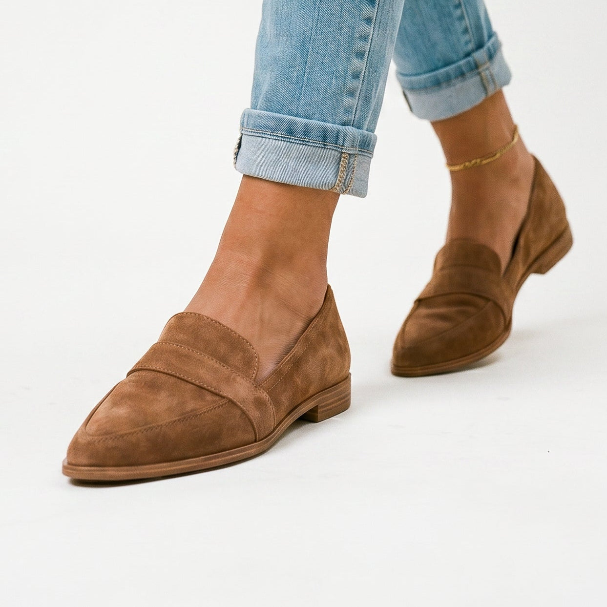 Comfortable Women's Loafers in Soft Suede