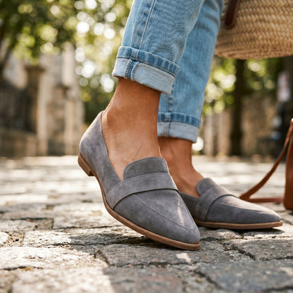 Comfortable Women's Loafers in Soft Suede