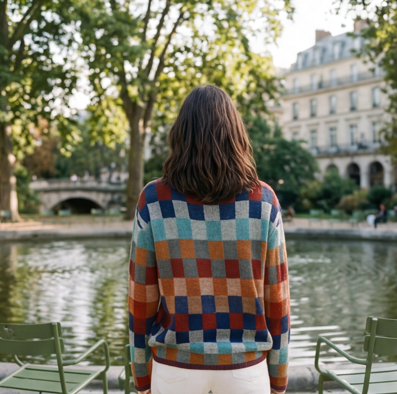 Cozy Multicolored Women's Sweater