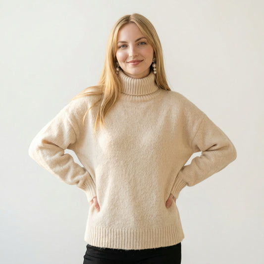 Cozy Oversized Turtleneck Sweater