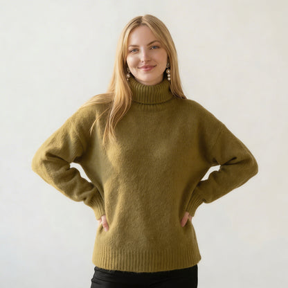 Cozy Oversized Turtleneck Sweater