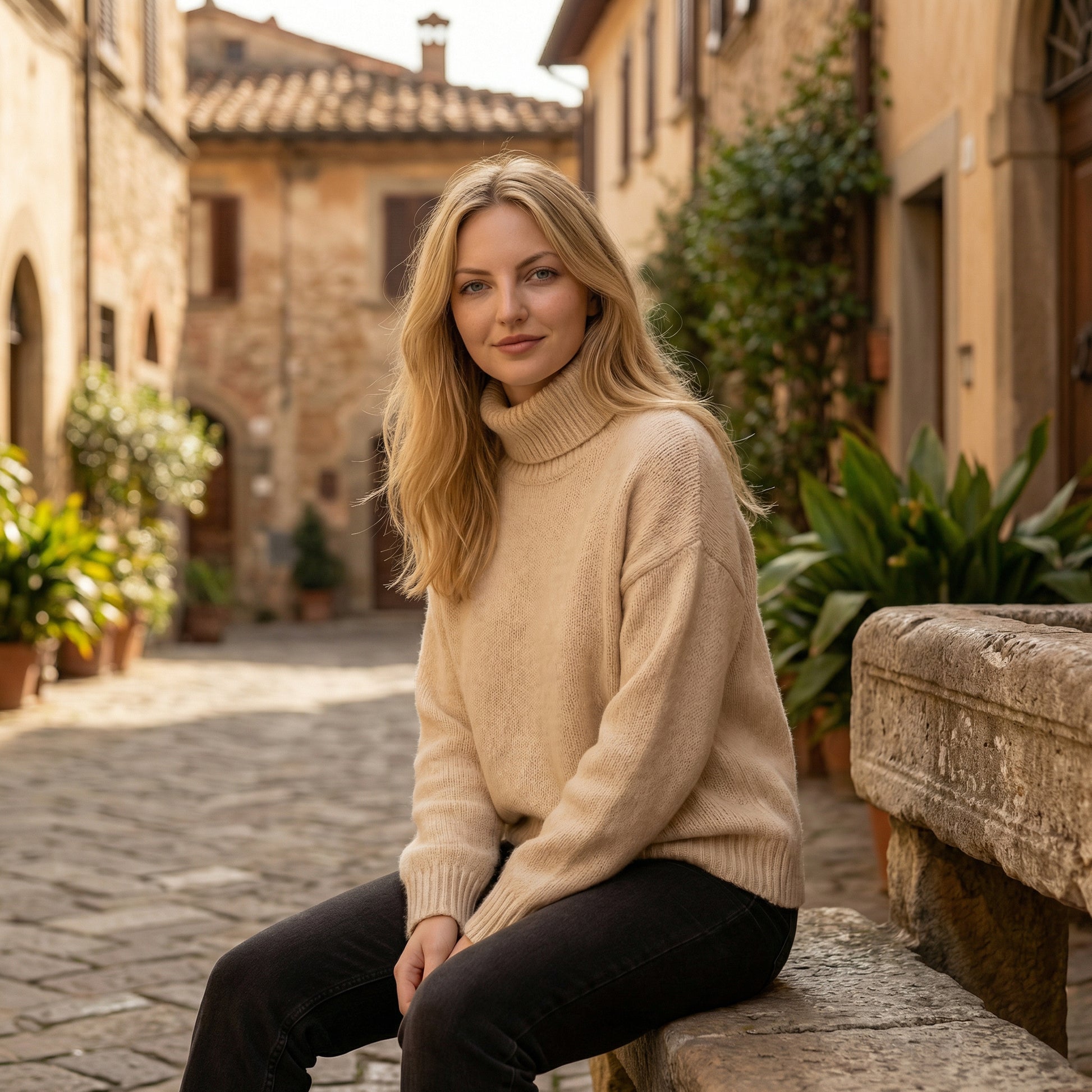 Cozy Oversized Turtleneck Sweater