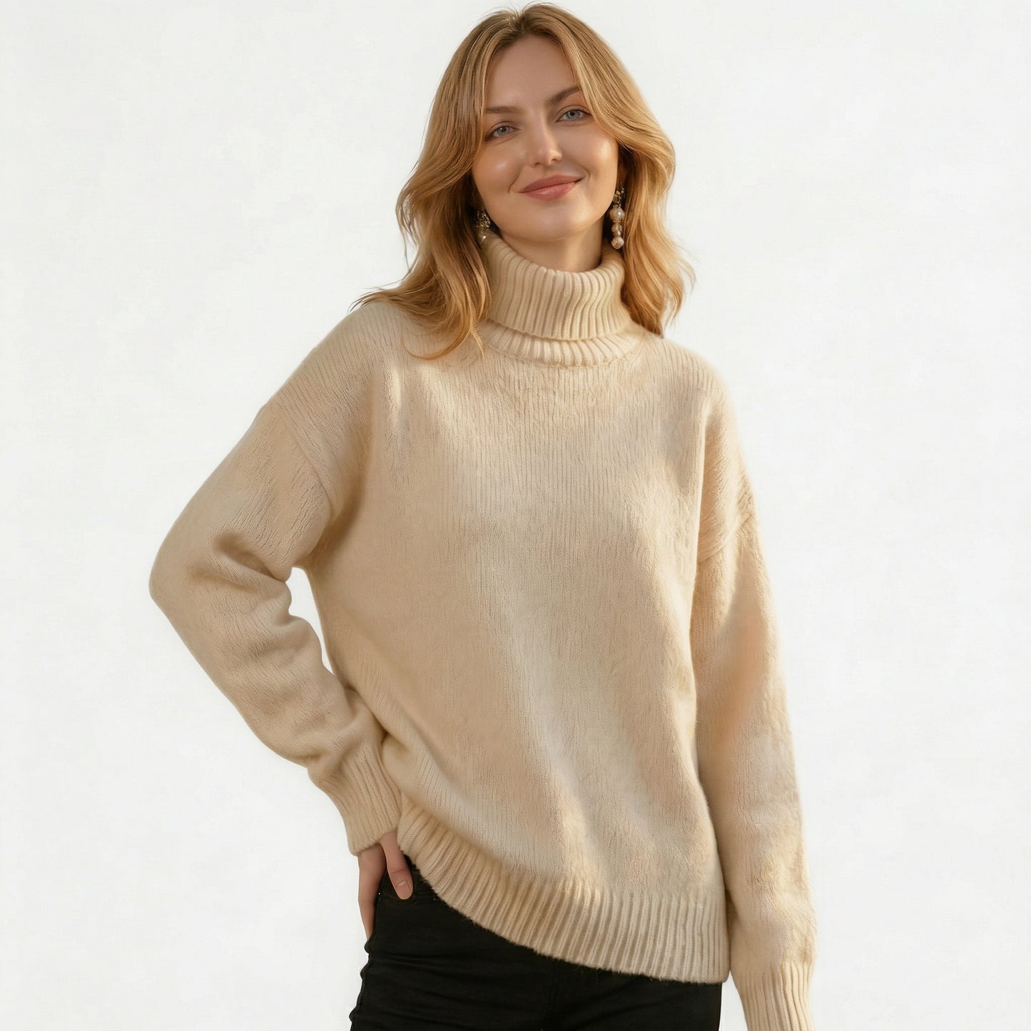 Cozy Oversized Turtleneck Sweater
