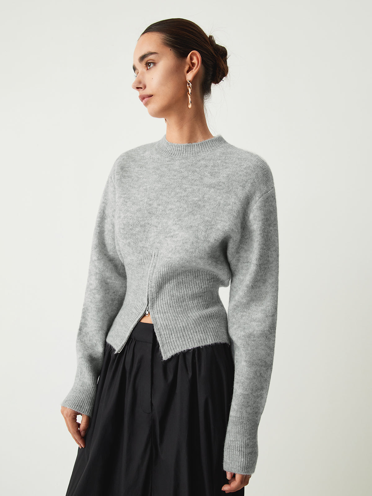Cozy Half Zip Sweater for Men - Soft and Warm Winter Layering 0