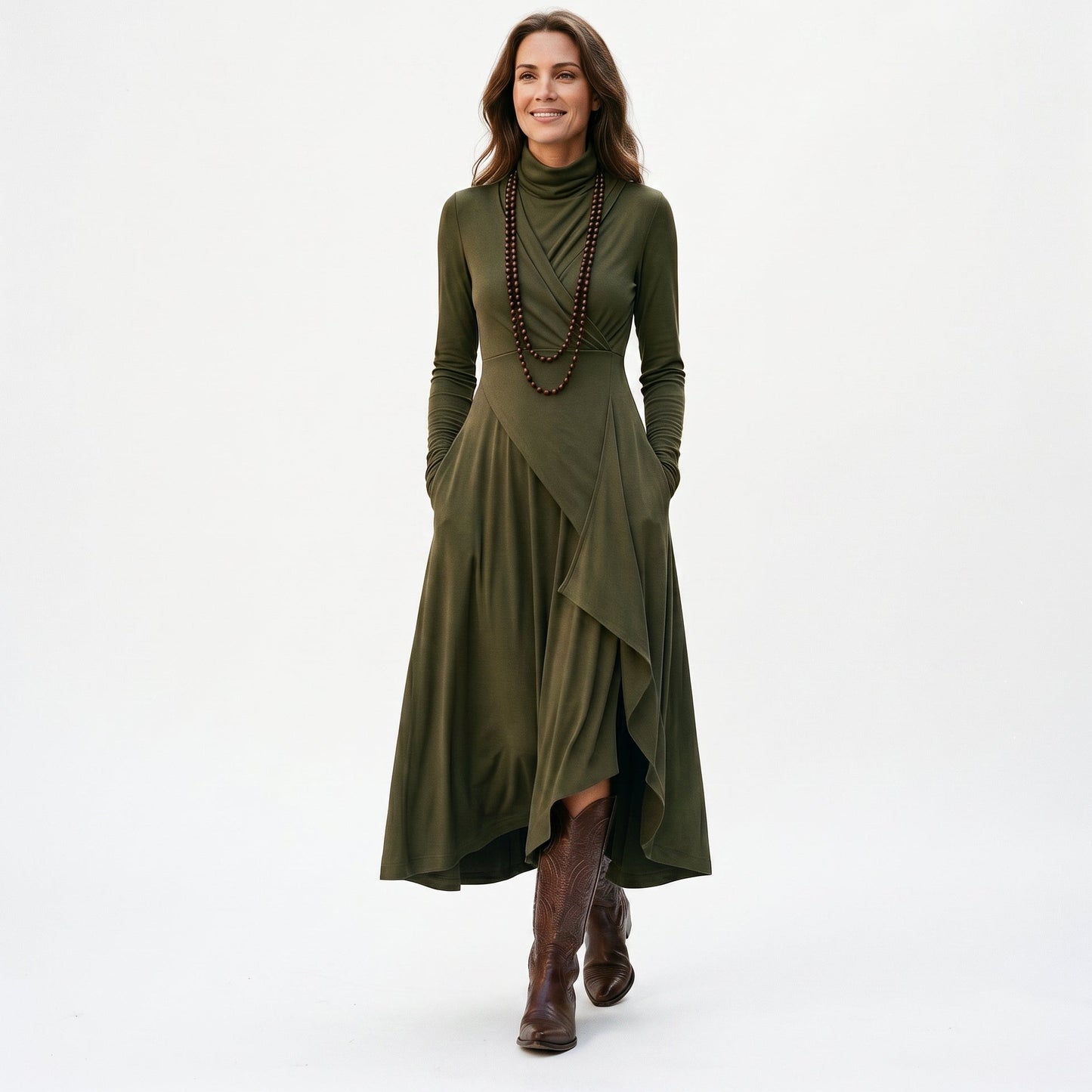Daphne - Elegant Long Sleeve Maxi Dress for Women DONE 05-15-2026