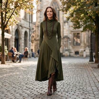 Daphne - Elegant Long Sleeve Maxi Dress for Women DONE 05-15-2026
