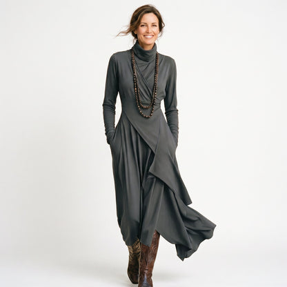 Daphne - Elegant Long Sleeve Maxi Dress for Women DONE 05-15-2026