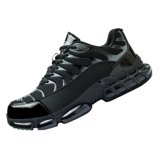 Durable Steel Toe Safety Work Shoes with Non-Slip Sole 0