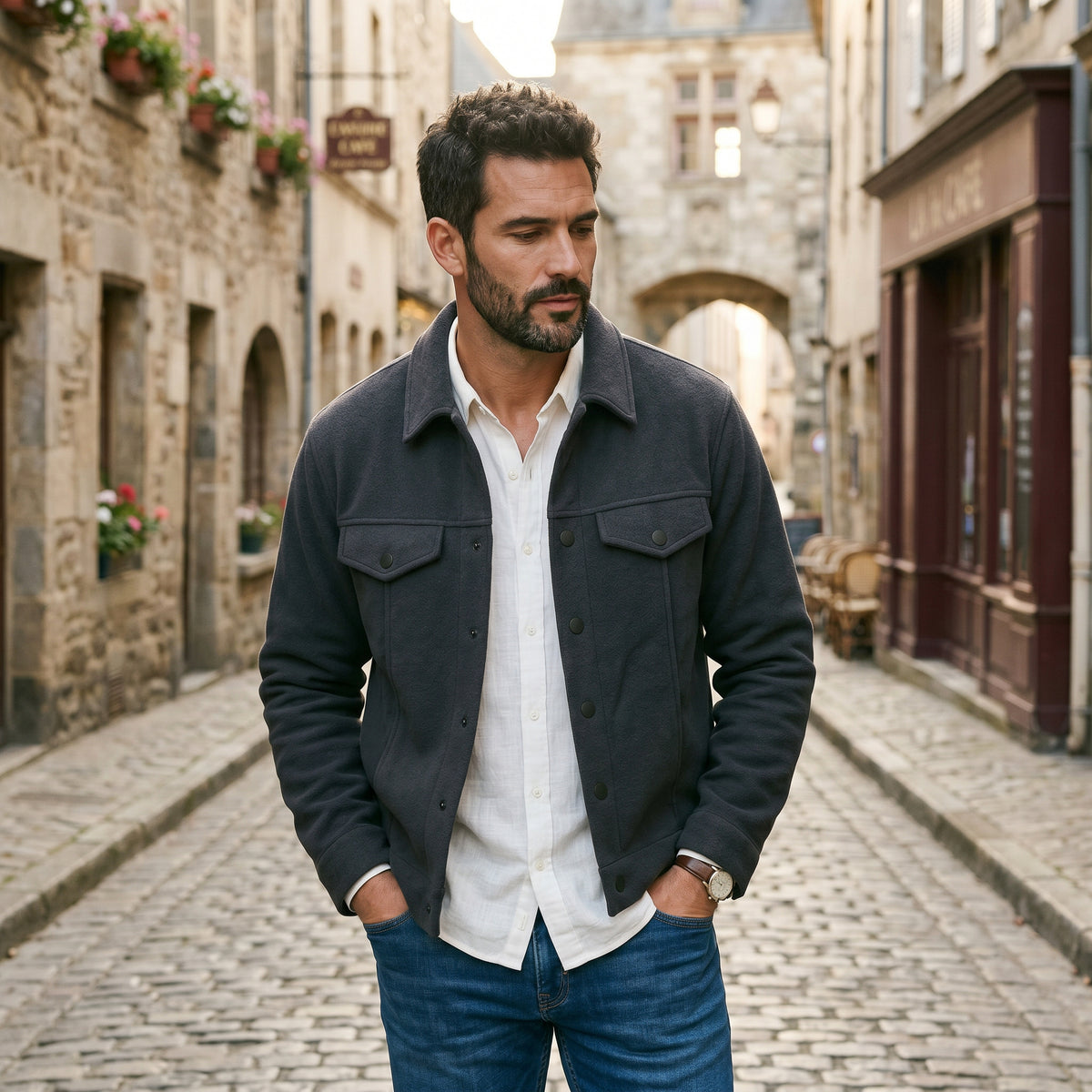 Earl - Regular Fit Winter Shirt Jacket Men done 06-07-2026