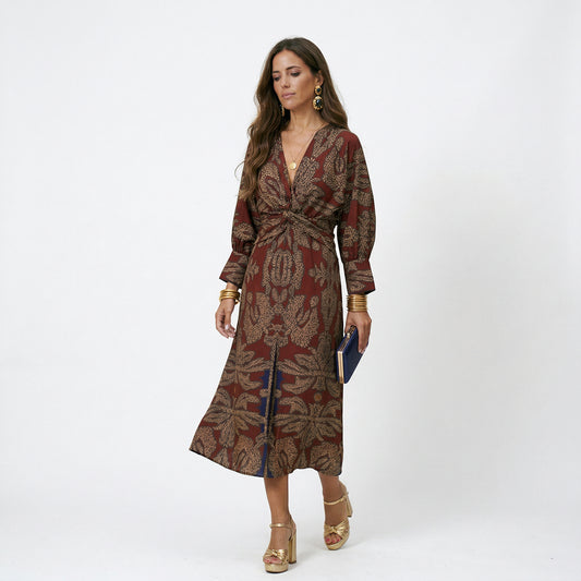 Elegant A-Line Maxi Dress for Women - Perfect Summer and Cocktail Dress