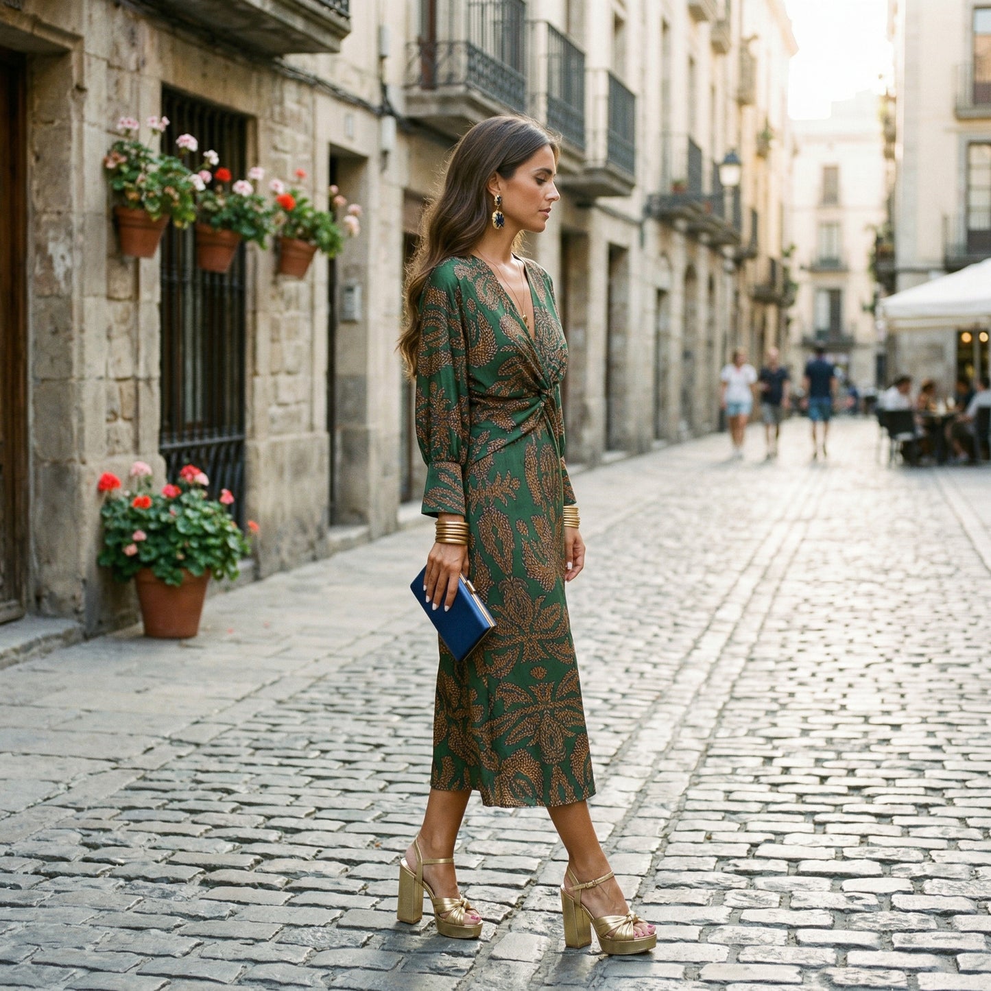 Elegant A-Line Maxi Dress for Women - Perfect Summer and Cocktail Dress