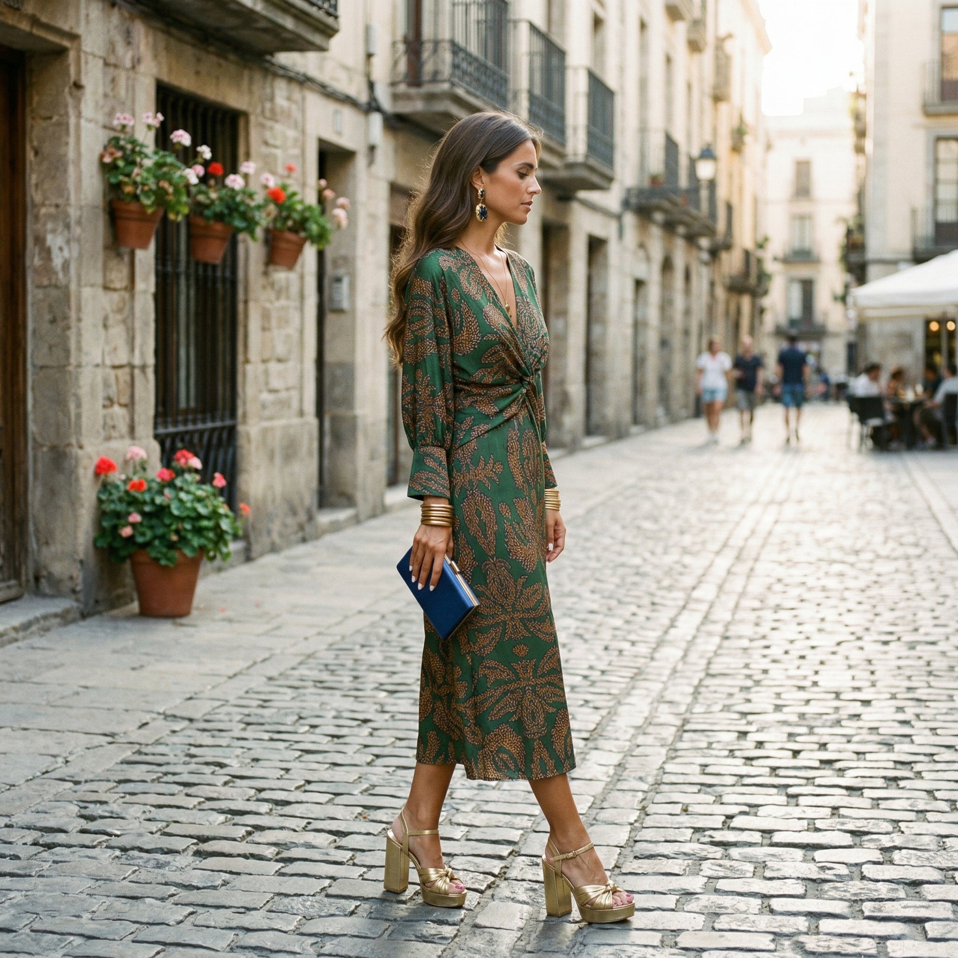 Elegant A-Line Maxi Dress for Women - Perfect Summer and Cocktail Dress