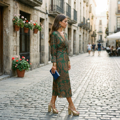 Elegant A-Line Maxi Dress for Women - Perfect Summer and Cocktail Dress