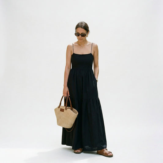 Elegant Backless Maxi Dress for Women