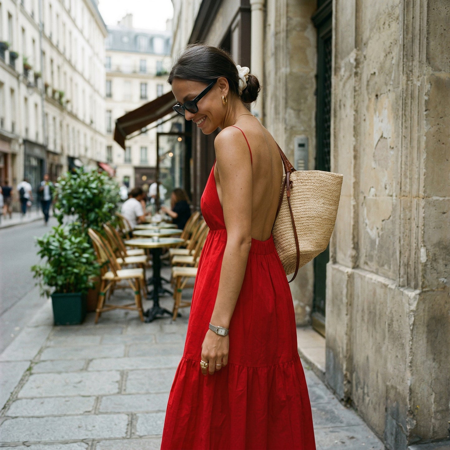 Elegant Backless Maxi Dress for Women