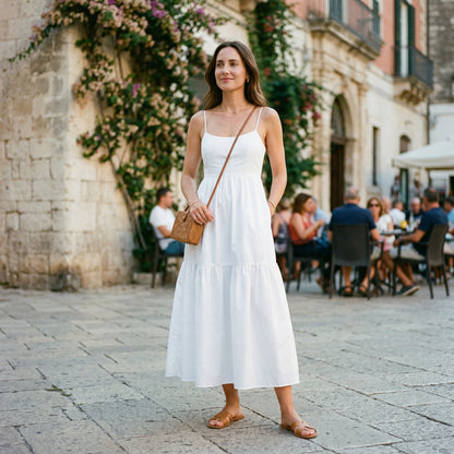 Elegant Backless Maxi Dress for Women