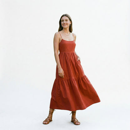 Elegant Backless Maxi Dress for Women