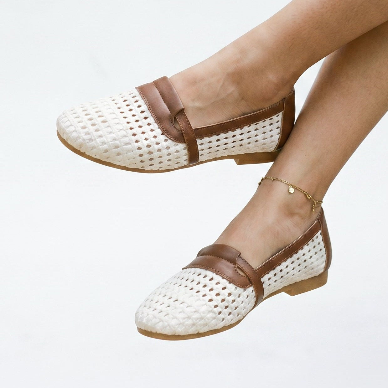 Elegant Black Flats for Women - Comfortable Mary Jane Flat Shoes