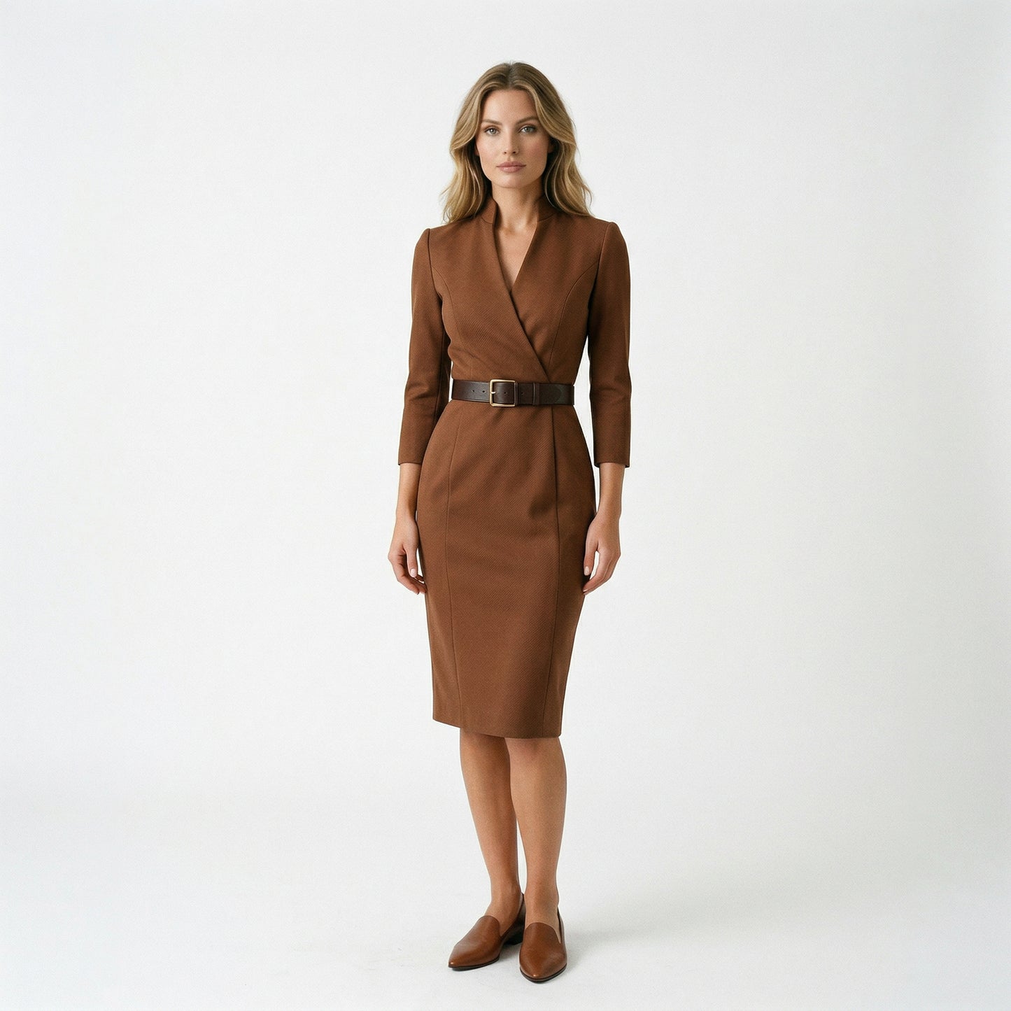 Elegant Black Sheath Dress for Women