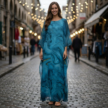 long chiffon dress woman brand Elegant Chiffon Maxi Dress for Women