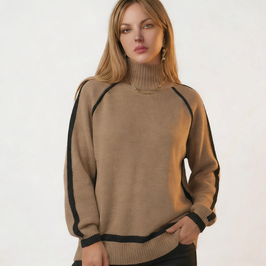 Elegant Cozy Turtleneck Sweater for Women