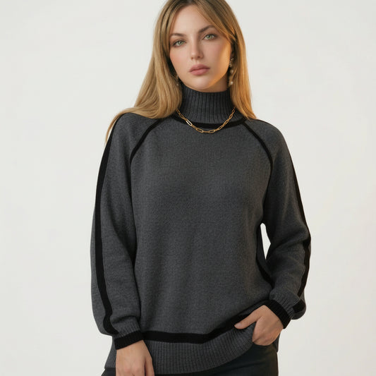 Elegant Cozy Turtleneck Sweater for Women