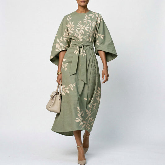 Elegant Floral Summer Dress for Wedding Guests and Formal Events