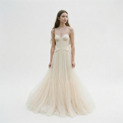 Elegant Lace Maxi Dress for Women