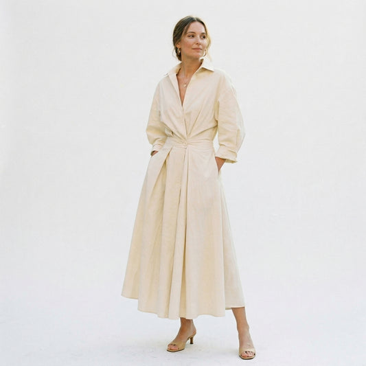 Elegant Long Sleeve Maxi Dress for Women