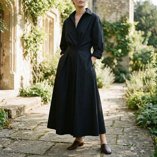 Elegant Long Sleeve Maxi Dress for Women