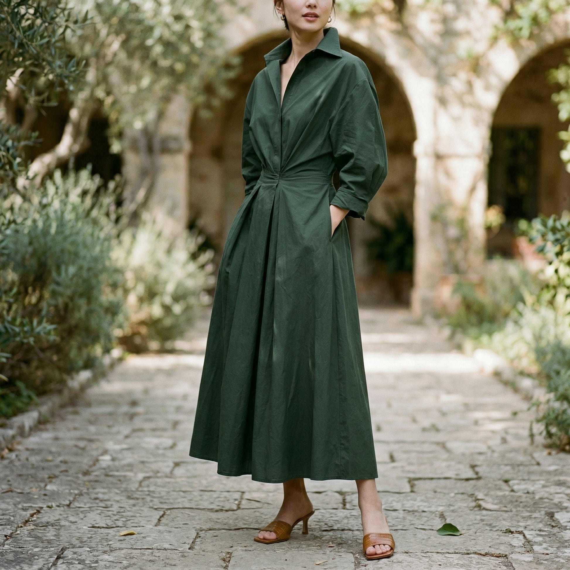 Elegant Long Sleeve Maxi Dress for Women