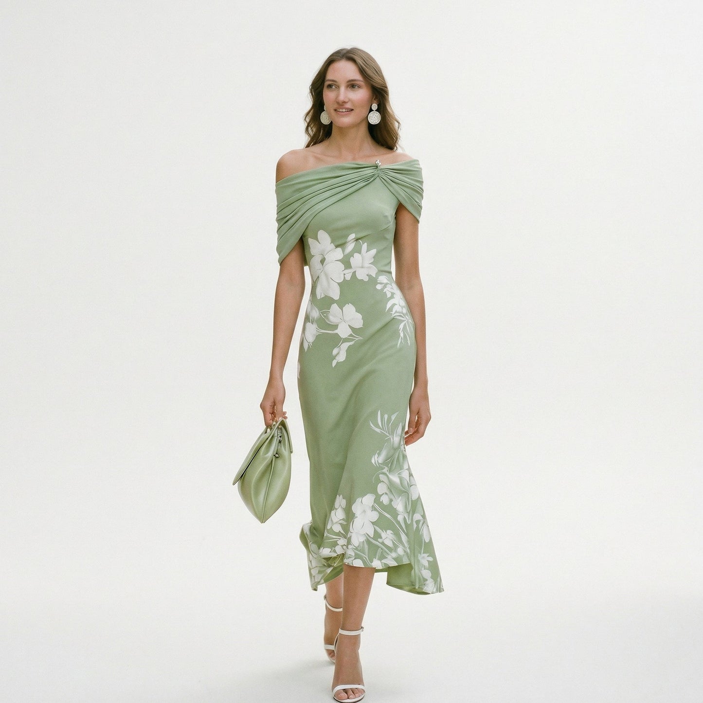 Elegant Midi Dress for Women