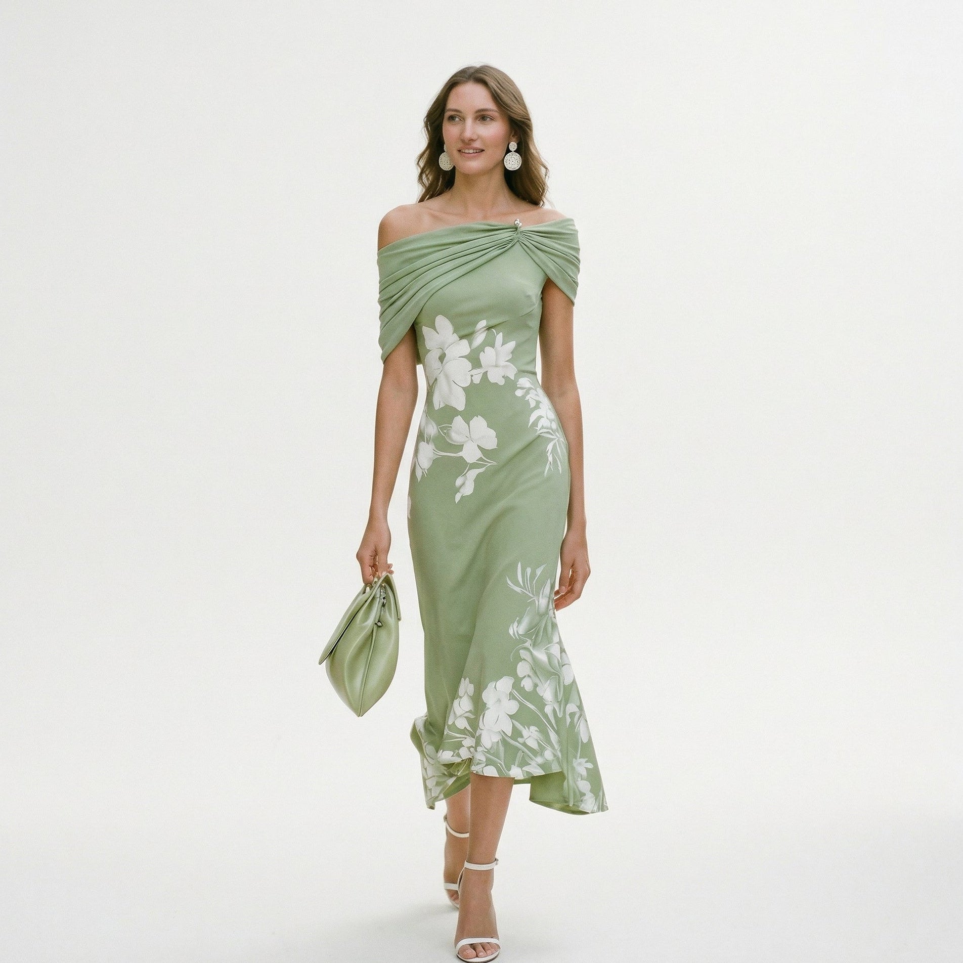 Elegant Midi Dress for Women