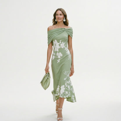 Elegant Midi Dress for Women