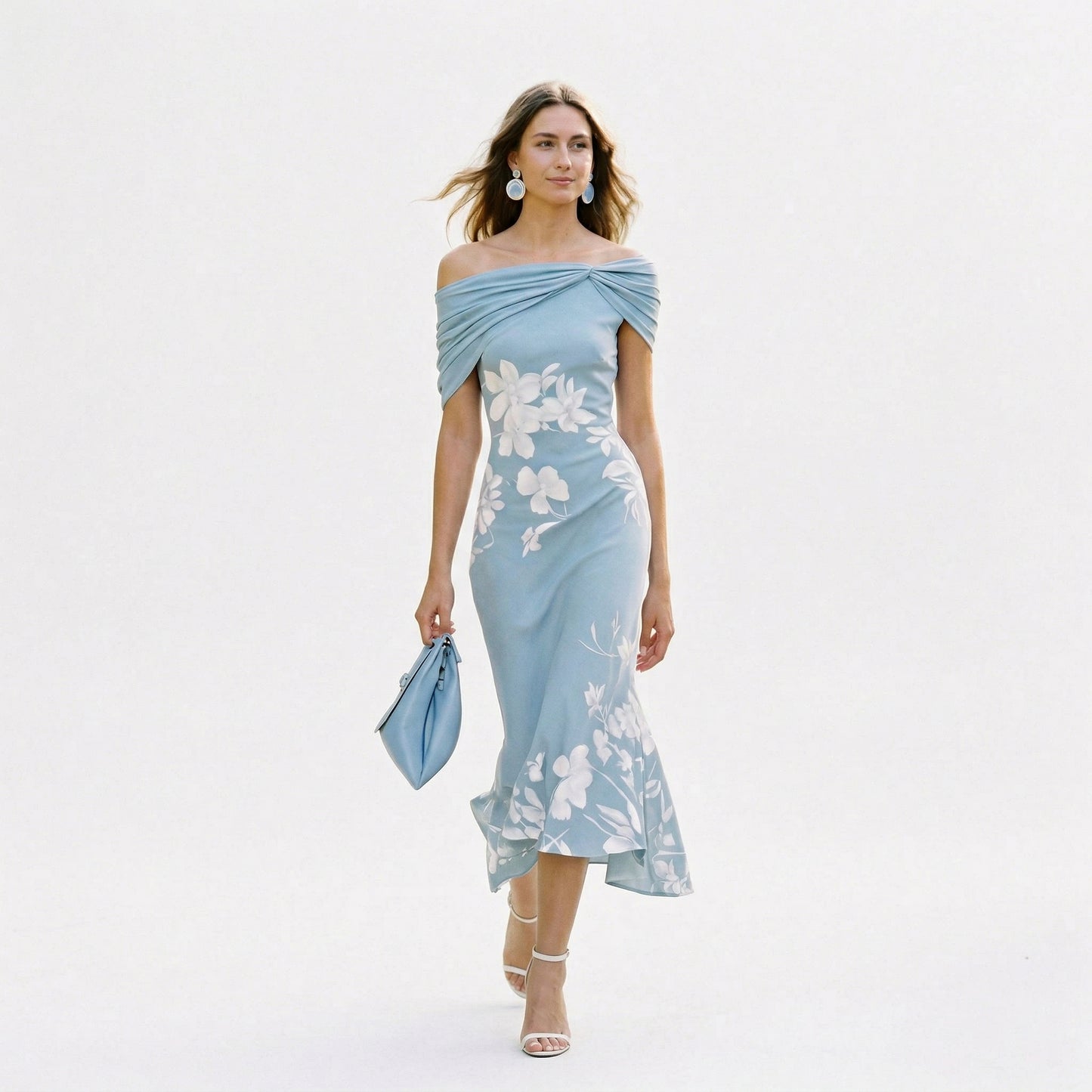 Elegant Midi Dress for Women