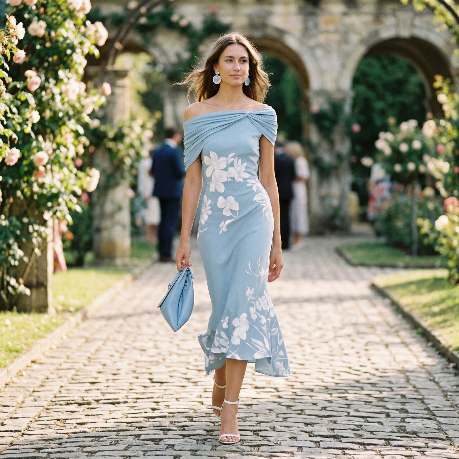 Elegant Midi Dress for Women