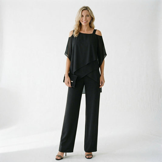 Elegant Off-The-Shoulder Jumpsuit for Women