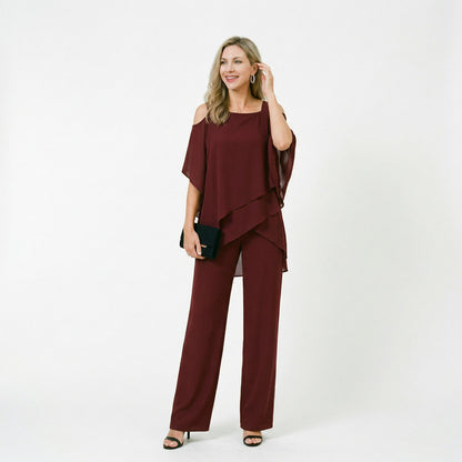 Elegant Off-The-Shoulder Jumpsuit for Women