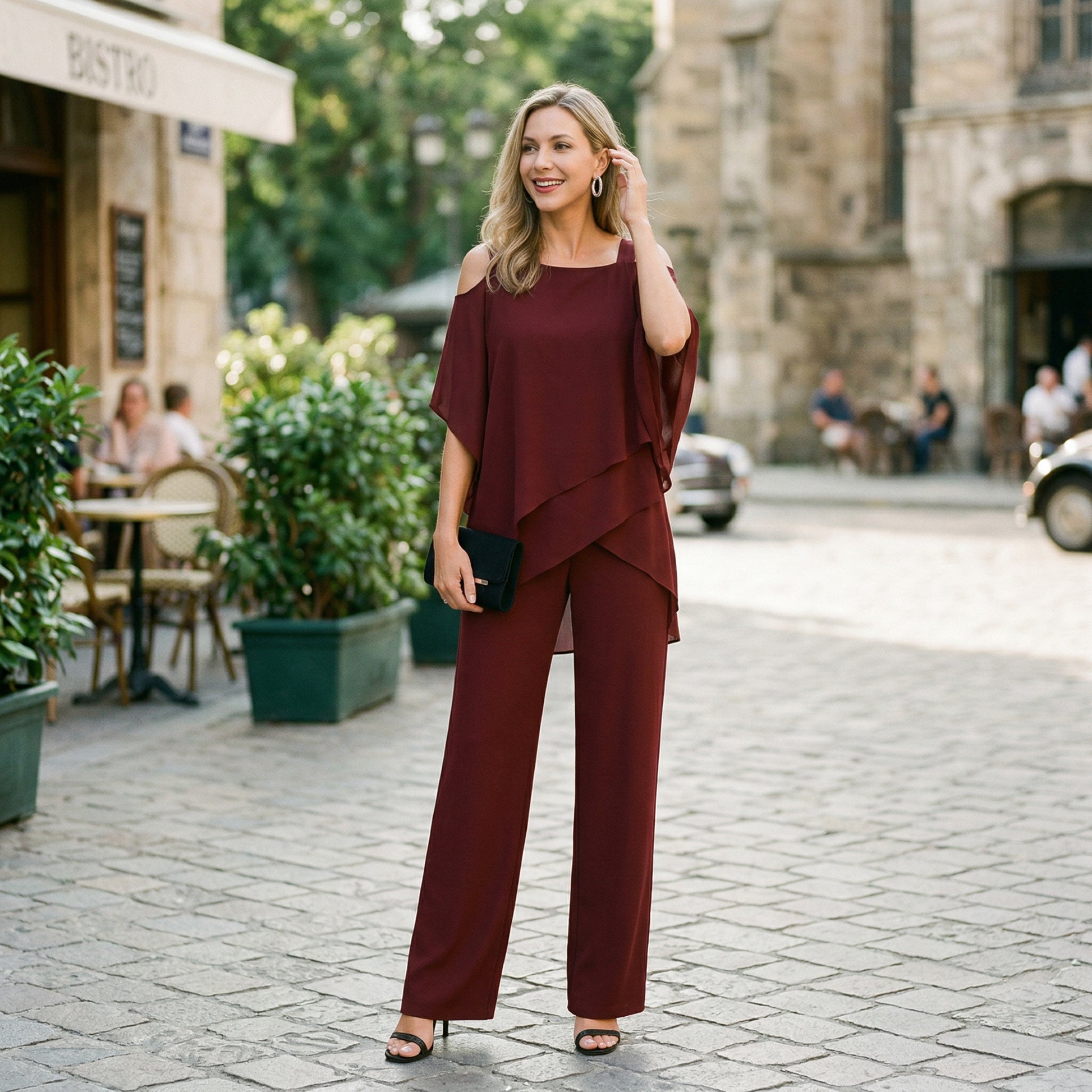 Elegant Off-The-Shoulder Jumpsuit for Women