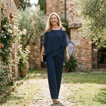 Elegant Off-The-Shoulder Jumpsuit for Women