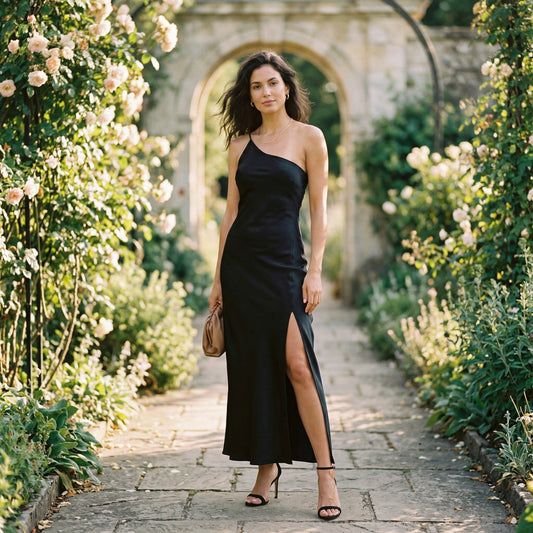 Elegant Open Back Maxi Dress for Women