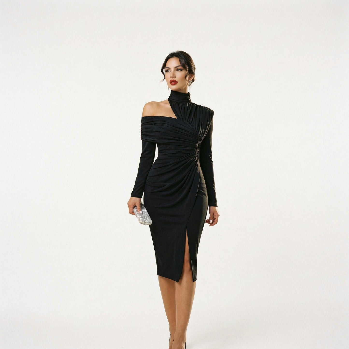 Elegant Plus Size Evening Dress for Formal Weddings