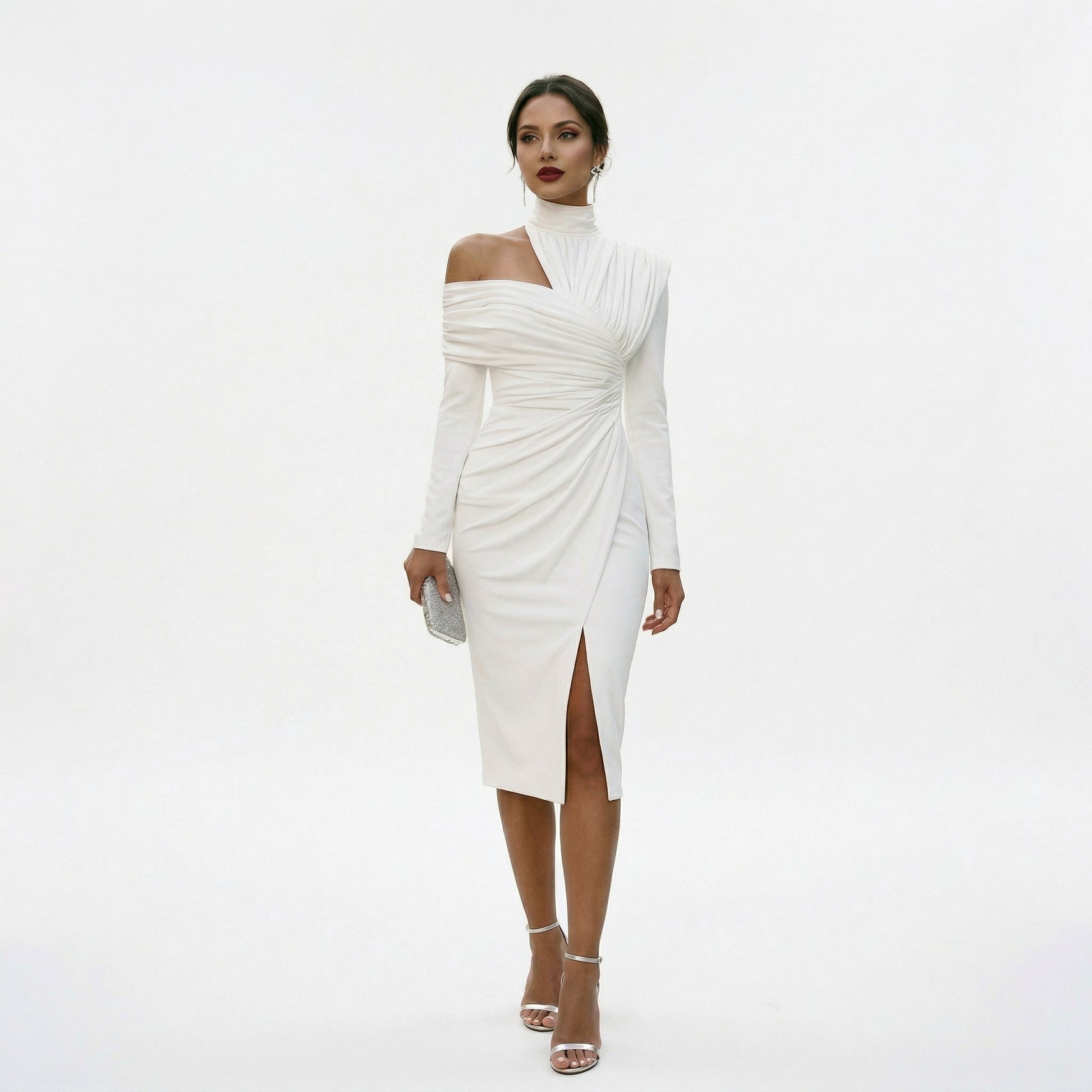 Elegant Plus Size Evening Dress for Formal Weddings