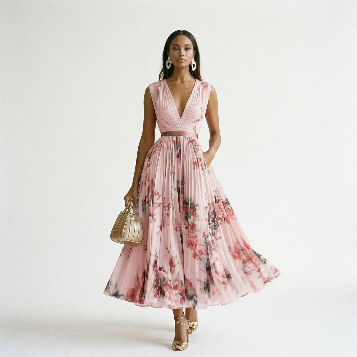Elegant Sleeveless Summer Maxi Dress for Women