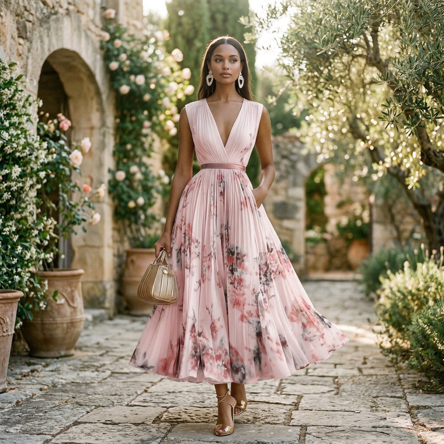 Elegant Sleeveless Summer Maxi Dress for Women