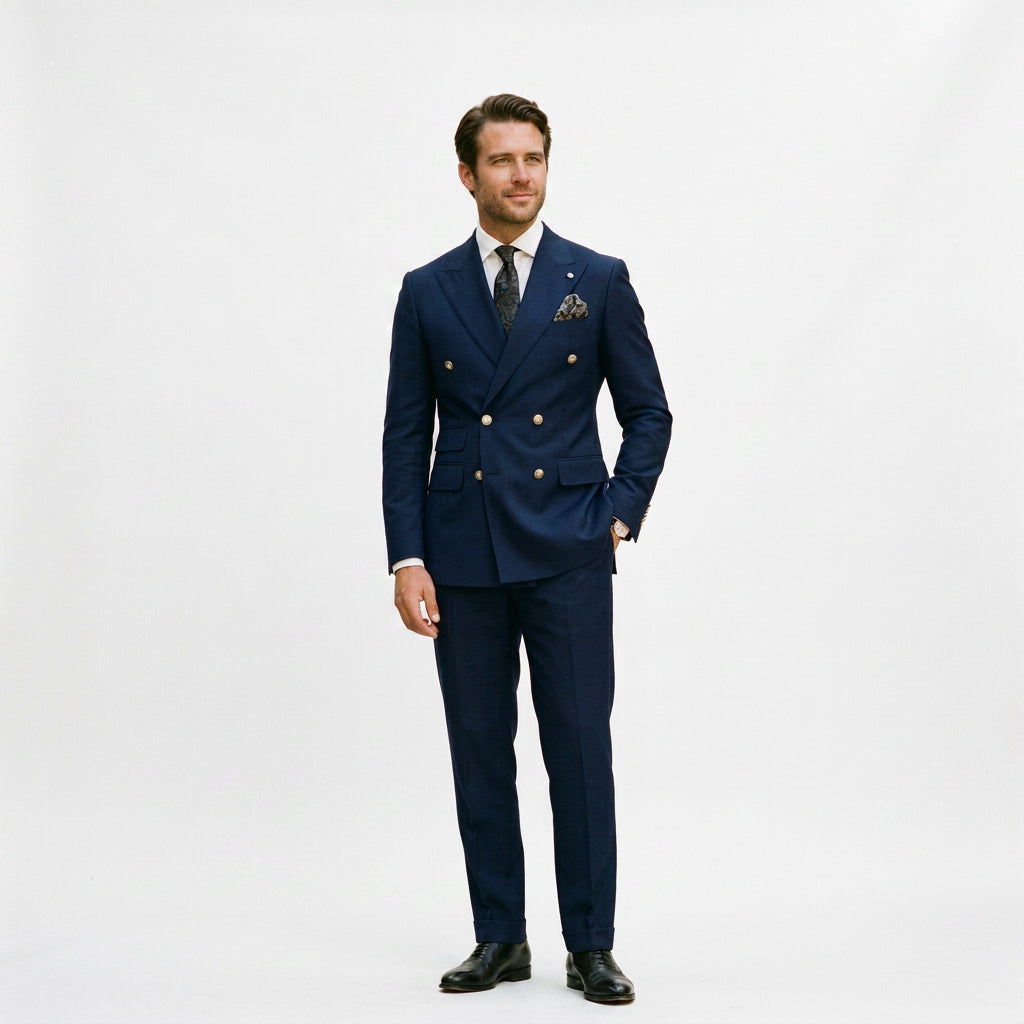 Elegant Slim Fit Wedding Suit Set for Men