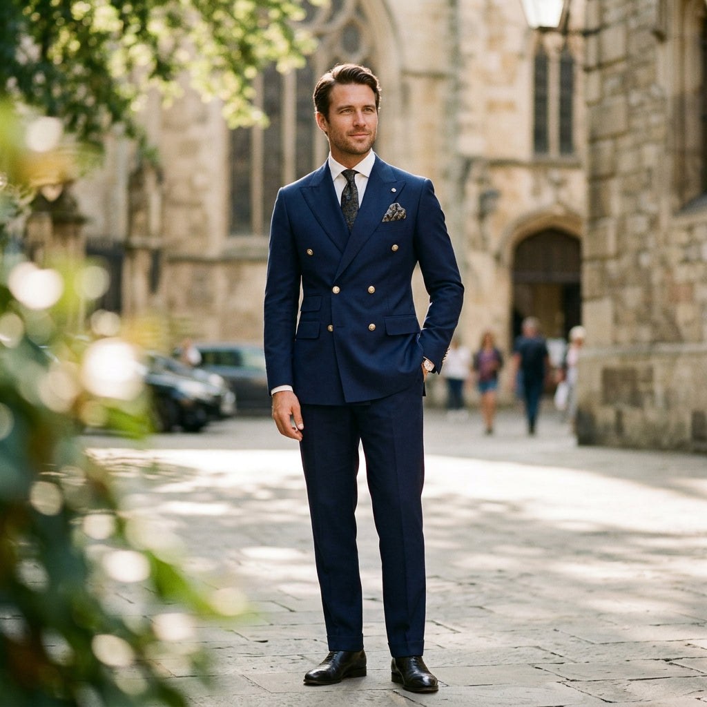 Elegant Slim Fit Wedding Suit Set for Men