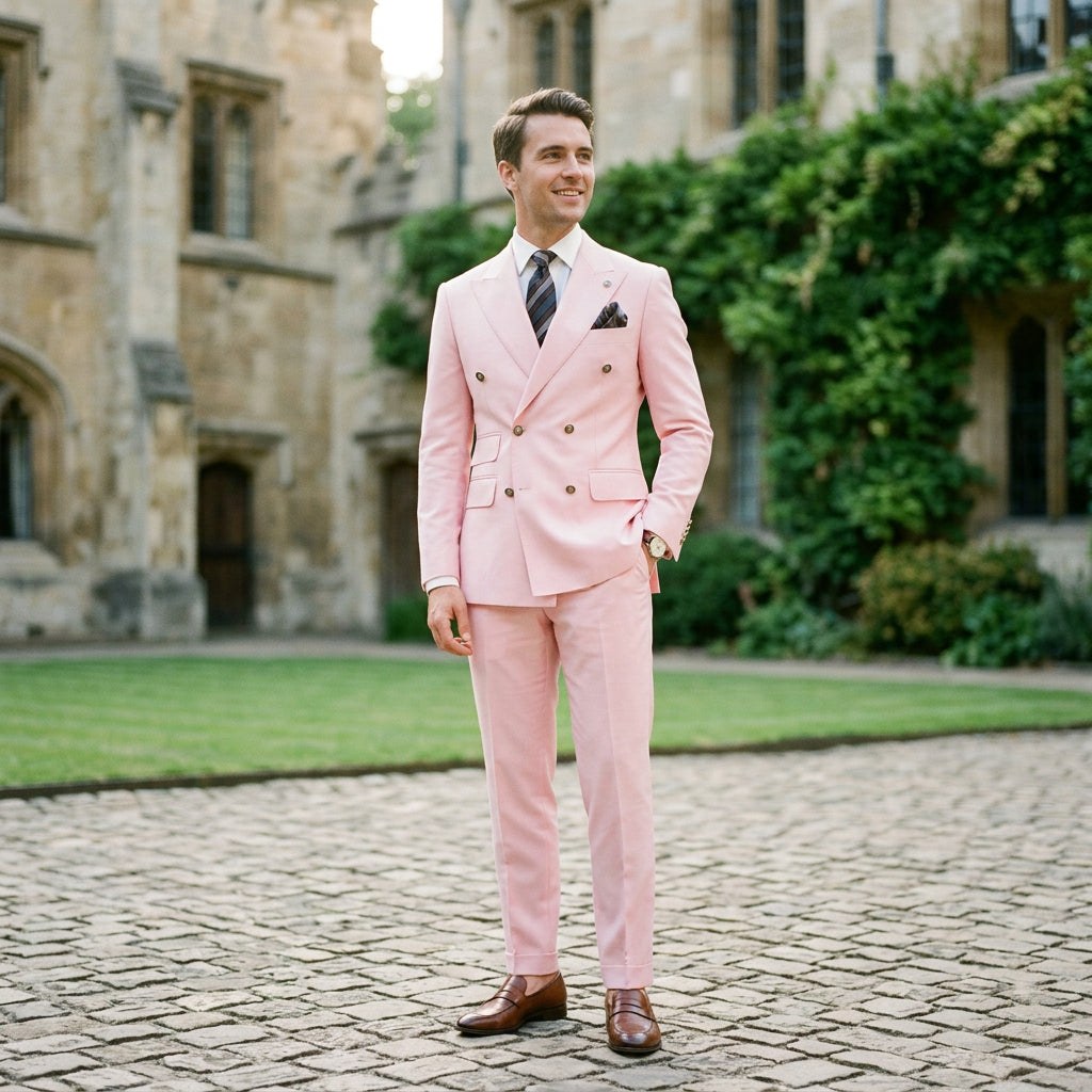 Elegant Slim Fit Wedding Suit Set for Men