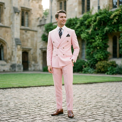 Elegant Slim Fit Wedding Suit Set for Men